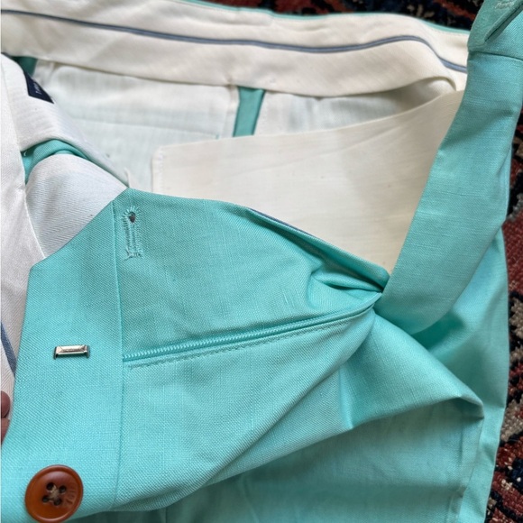 Tommy Hilfiger Mint Green Custom Fit Pants - 32x30 - Picture 4 of 11